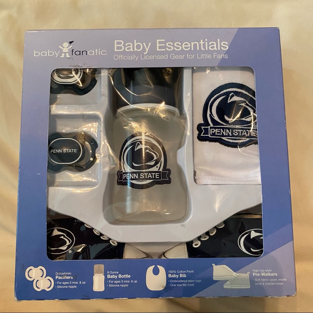 NEW Penn State Baby Essentials Gift Set